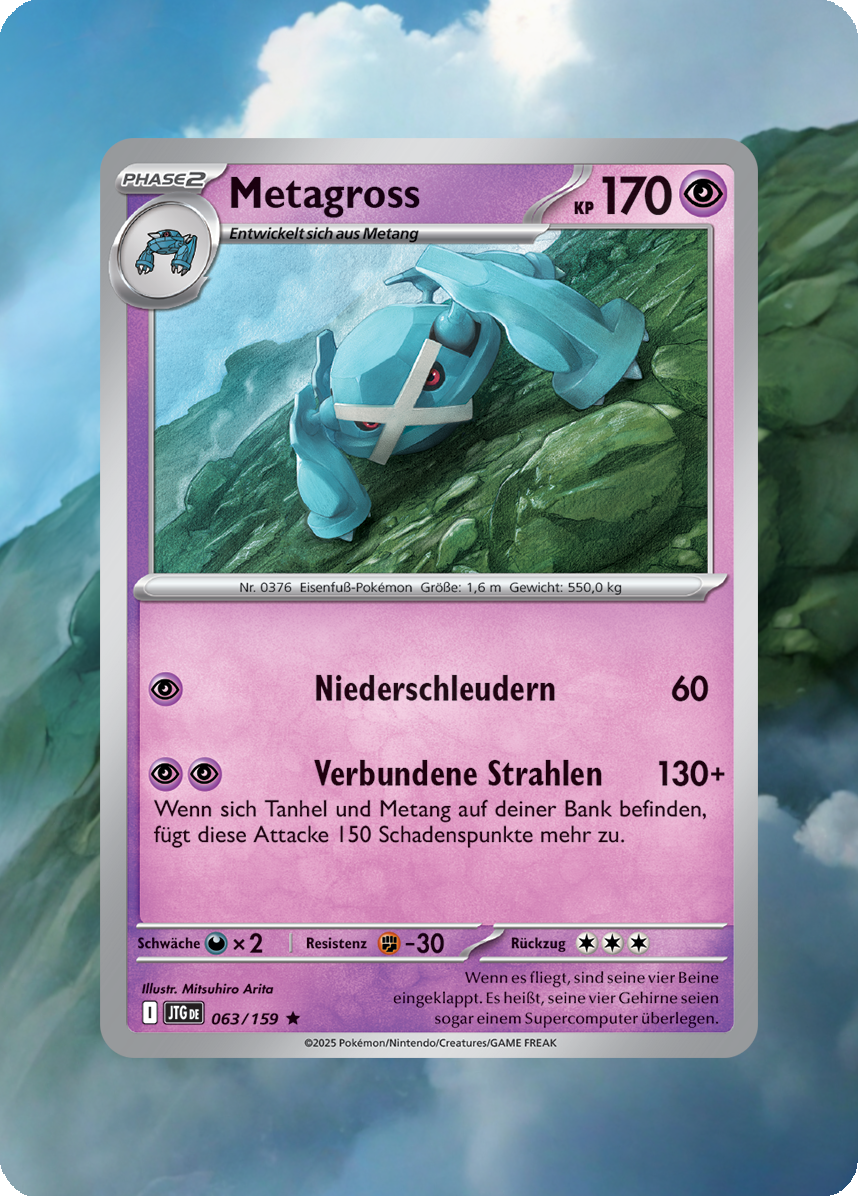 Metagross (JTG) Art